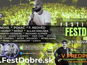 FestDobre 2026 / Predpredaj limitovaná edícia za 39,-eur/ celý festival